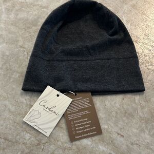 Charcoal Gray Cotton Cap NWT